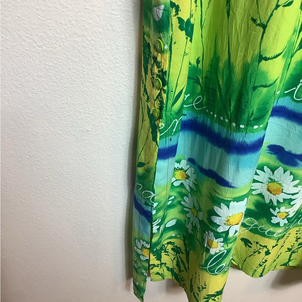 🔥Price Drop🔥Jams World Womens Vintage, womens size XL ,bright Floral Maxi Dress - Picture 8 of 10